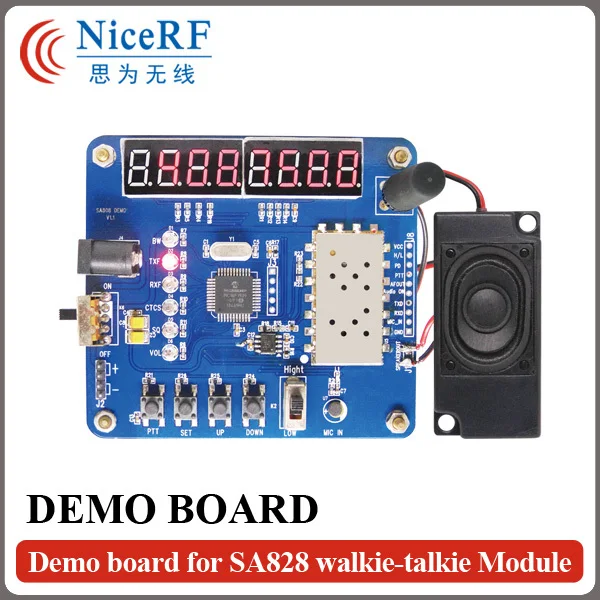 Best Value Free Shipping - LCD Display Testing Demo Board/Development Board For SA818 VHF Walkie Talkie Module Best Value Free Shipping - LCD Display Testing Demo Board/Development Board For SA818 VHF Walkie Talkie Module