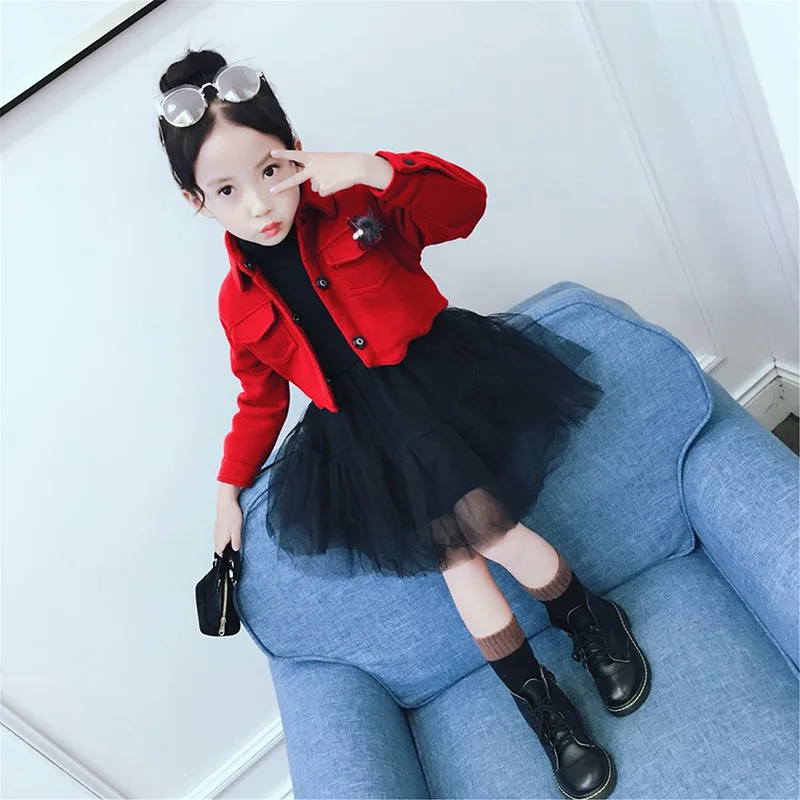 2019 Весна осень новый комплект детской одежды модная одежда для девочек Мода