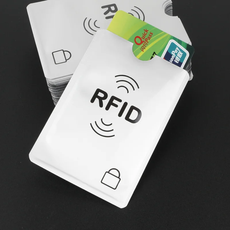 UMODIER анти кошелек Rfid Блокировка бизнес держатель для карт алюминиевый банковский