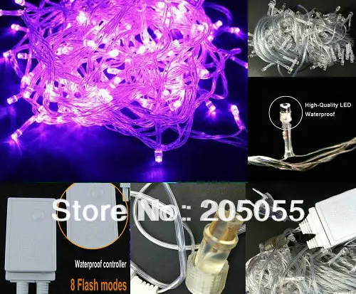 10M 100LED Bulb String Strip Fairy Christmas Xmas Light Waterproof US EU Plug 10M 100LED Bulb String Strip Fairy Christmas Xmas Light Waterproof US EU Plug