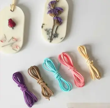 

3mmx1m Candle Rope Suede Rope Imitation Cowhide Rope Accessories DIY Wholesale 3mm For Flowers Candle Wedding Flowers packaging