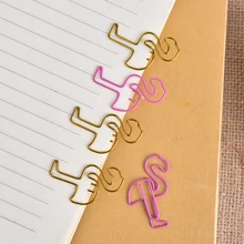 24 шт./лот сладкий розовый Фламинго закрепить зажим для бумаги школьные офисные поставки 2,5*3,8 см