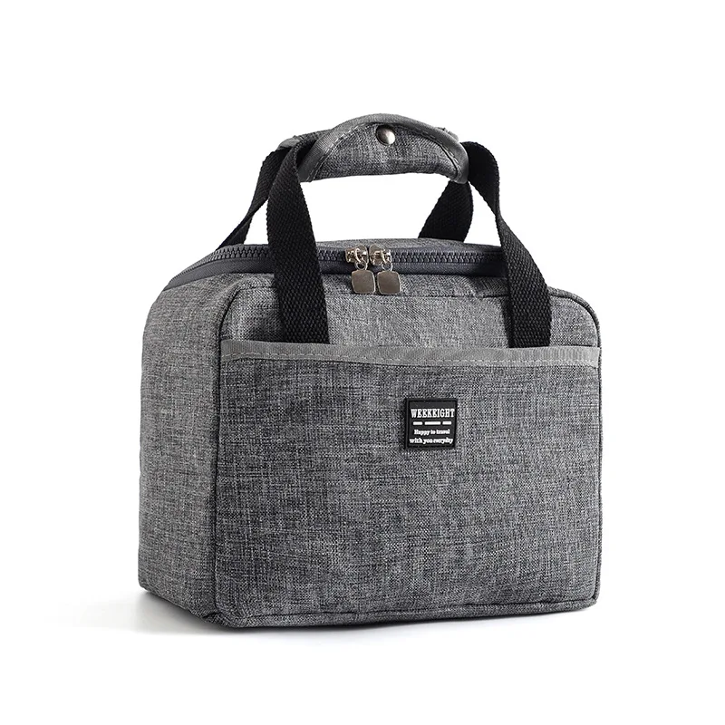 

Insulated Lunch Bag Women Men Oxford Picnic Food Bag Large Capacity Thermal Lunch Bags Tote