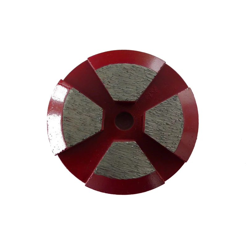 RIJILEI 12 PCS 80mm Metal diamond grinding cup wheel 3inch Diamond Grinding Disk for Concrete Floor grinder Grinding shoes T40B