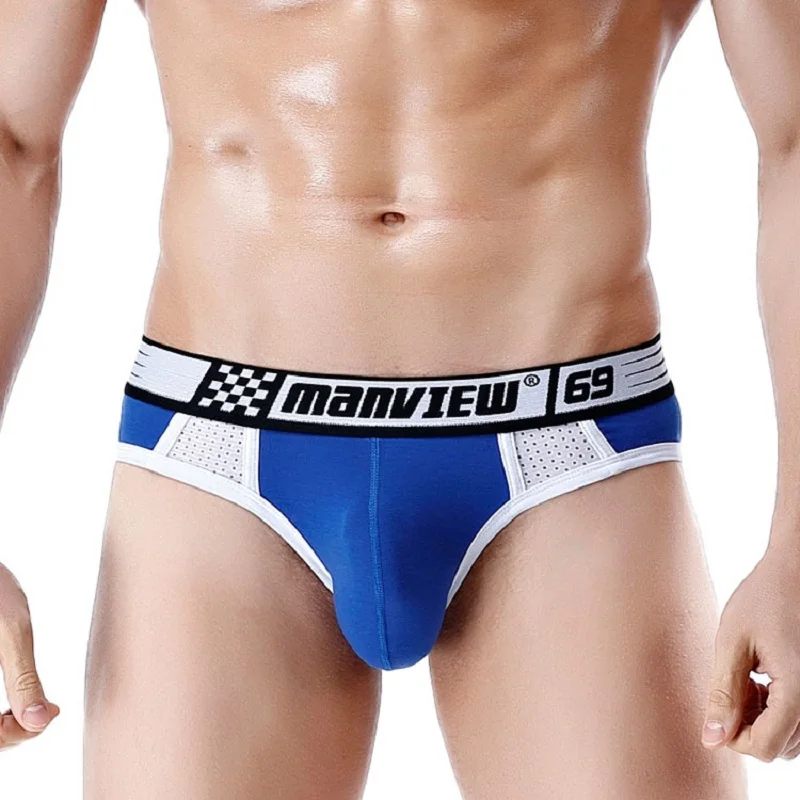 

Plus size cotton men underwear briefs cuecas middle rise undergments sexy lingerie boys pouch trangle underpants for man
