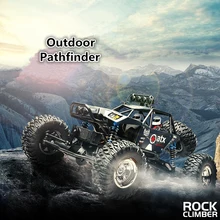 Открытый Pathfinder рок альпинист RC автомобиль BG-1515 2,4 г 15 мин 1:12 полный 4WD масштаб высокая скорость в любом месте автомобиля с светодиодный свет