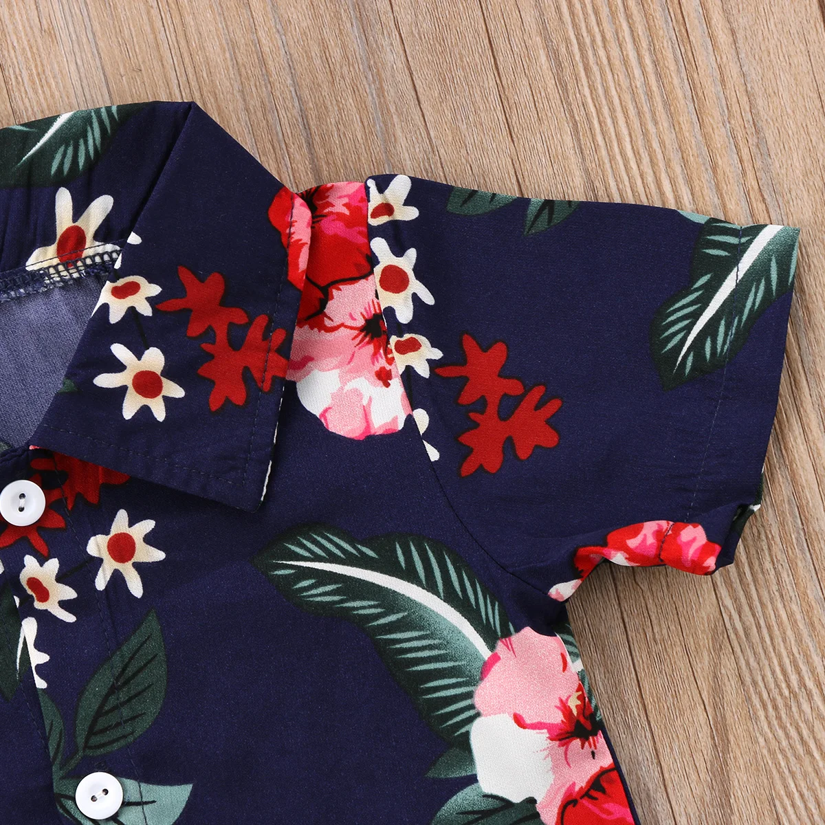 pudcoco Baby Boys Summer short sleeve floral clothes set 2pcs new brand clothes baby boy summer clothes set