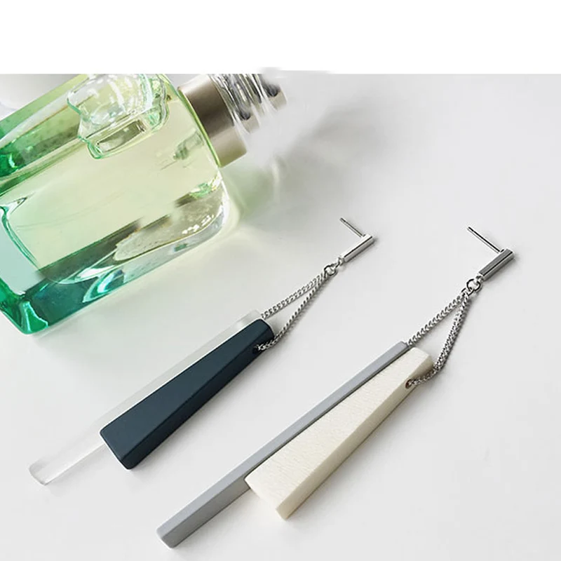 10 шт. геометрические треугольные деревянные бусины фурнитура для сережек сделай