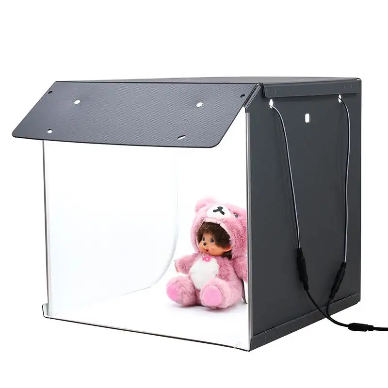  New SANOTO 40cm Photo Studio Box Photography Backdrop portable Softbox LED Light Photo Box fold Pho