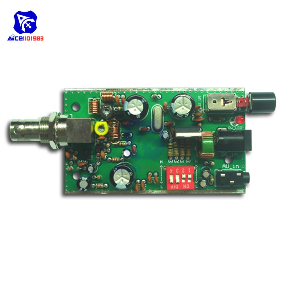 Bh1417f Fm Radio Transmitter Module 5v/12v Pll Stereo Digital Radio Diy Kit Integrated