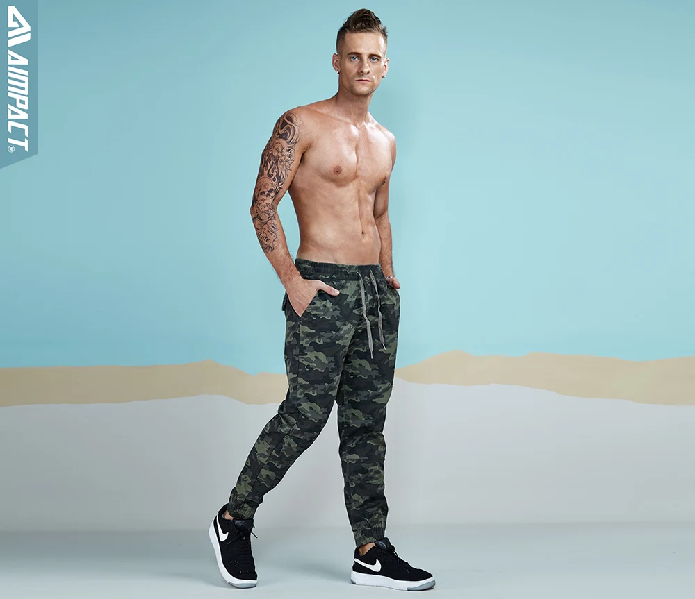 Aimpact 2018 New Men's Casual Camo Pants Cotton Chino Jogger Pant Man Fitted Trace Twill Pants Male Camouflage Trousers AM5012 (23)