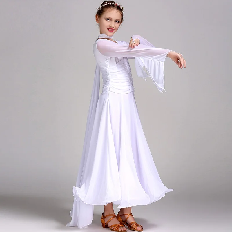 children's-children's-long-sleeve-modern-dance-dress-standard-dance-suit-teenager-waltz-tango-adolescent-ballroom-suit-b-6132