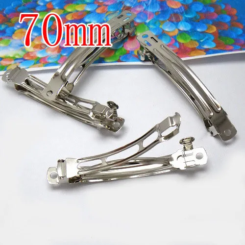 Free Shipping!!! 200pcs Hair Clips French Barrette Long Style 70mm
