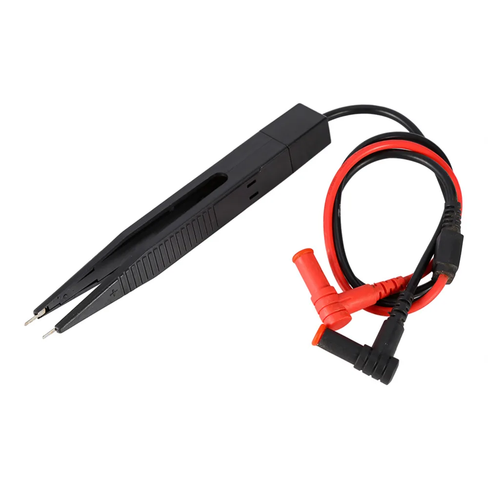 

SMD Inductor Tester Clip Probe Tweezers for Resistor Multimeter Capacitor Meter Clip Probe for SMD Components Capacitor Measure