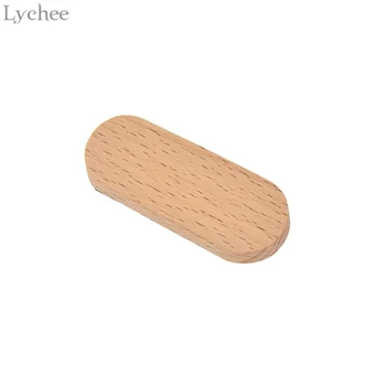 

Lychee Life Solid Wood Key Holder Wall Hanging Wall Hooks Powerful Magnet Key Iron Absorbing Entrance Home Decor Hanger