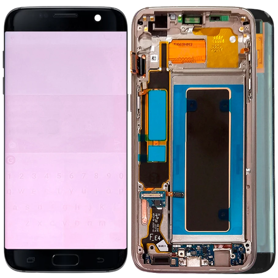 

Original S7 Edge LCD For Samsung Galaxy S7 Edge LCD Screen Display Frame Super AMOLED SM-G935F LCD Display Screen Assembly