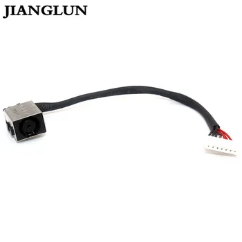

JIANGLUN 5X New DC Power Jack Harness Cable for Dell Inspiron 7566 i7566 7567 i7567 P65F D18KH