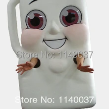 Костюм талисмана из молочной пластиковой бутылки Модный на заказ костюм аниме маскарадные костюмы маскот тема маскарадный костюм карнавальный костюм