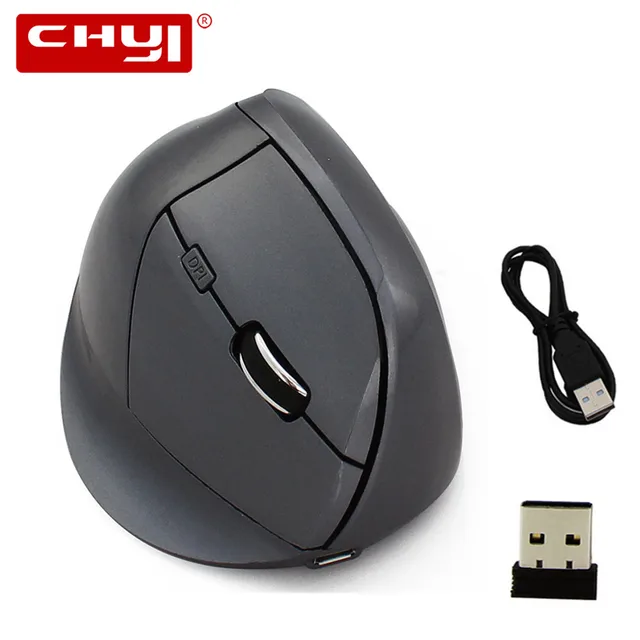 Wireless Vertical Mouse Ergonomic 6D 1600DPI Built in Battery Gaming Mice Computer Mause with USB Charging Cable for PC Laptop Wireless Vertical Mouse Ergonomic 6D 1600DPI Built in Battery Gaming Mice Computer Mause with USB Charging Cable for PC Laptop