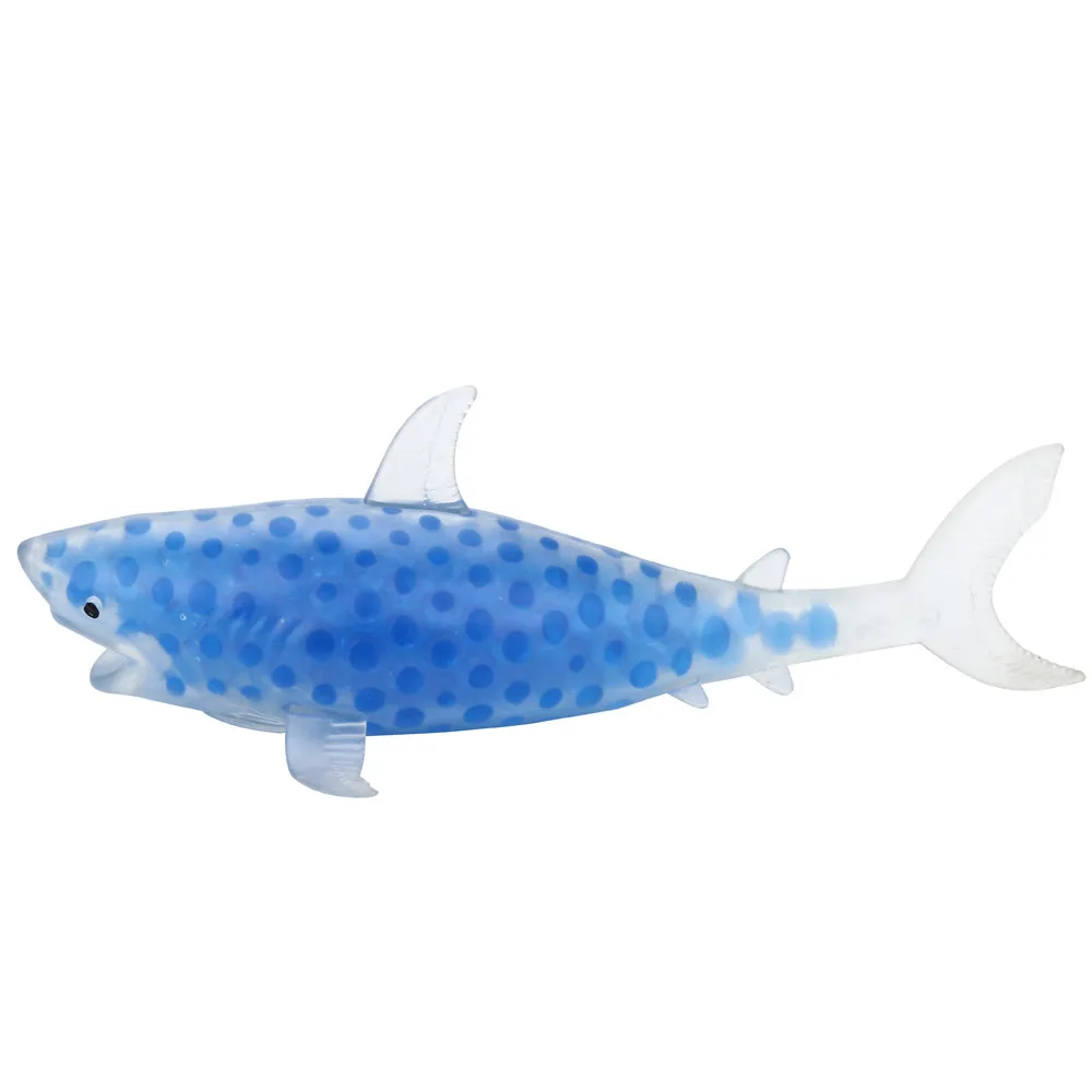

Spongy Shark Bead Stress Ball Toy Squeezable Stress Toy Stress Relief Ball BU JAN16
