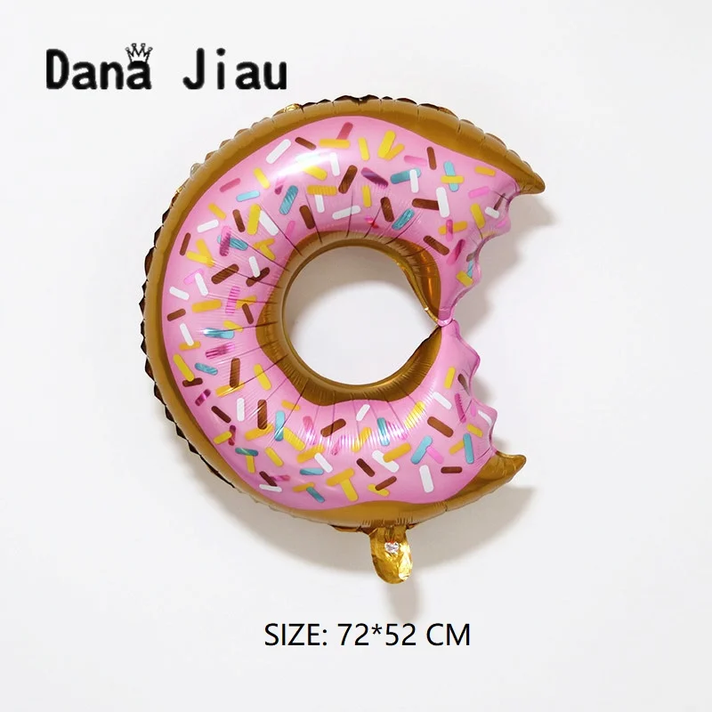 

Cake Doughnuts Balloon Girl Birthday Party Balloons Festival Food Shop Decoration Holiday Inflatable Balloons