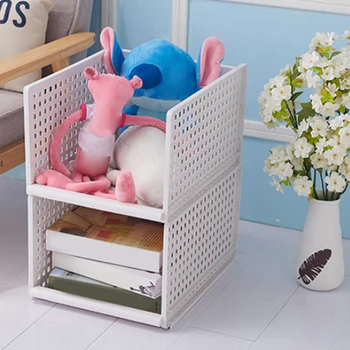 

Kitchen Home Multi-layer Plastic Storage Baskets Can Be Superimposed for Fruits Vegetables Rack Children Toys Finishing Box