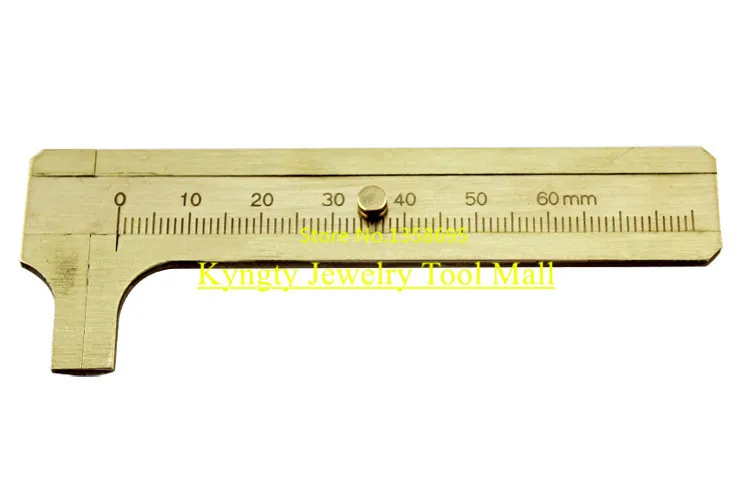 Free Shipping Brass Gauge,Vernier copper Caliper 80mm,Brass Caliper