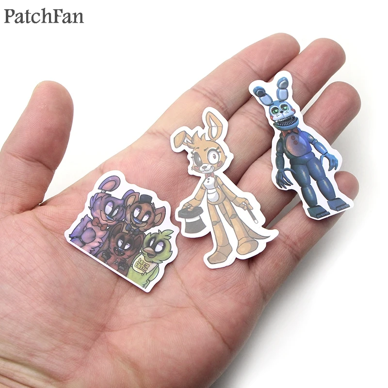 Patchfan 58 шт. Five Nights at Freddy bears детская игрушка наклейка для DIY скрапбукинга альбом ноутбук телефон тетрадь Наклейка A1535