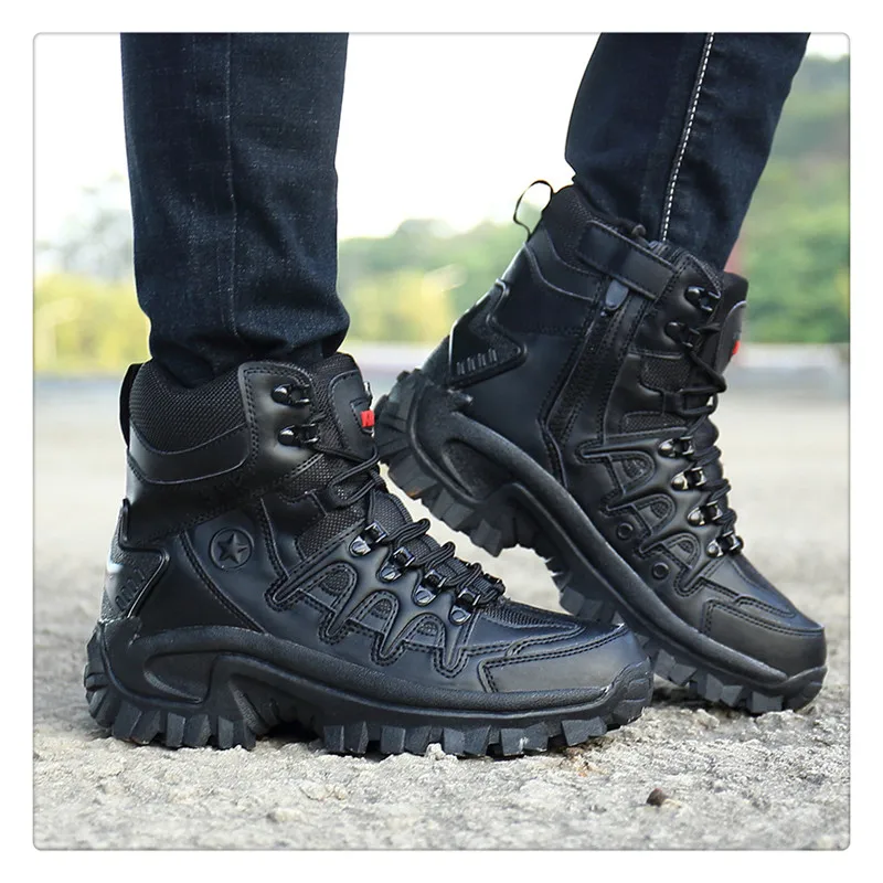 Мужские ботинки; военные ботинки; большие размеры; Мужская обувь в армейском стиле; Мужские ботинки в военном стиле; ботинки в байкерском стиле