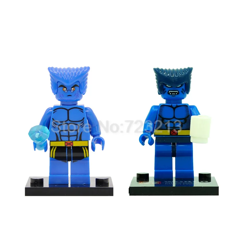 

Marvel X-Men Beast Figure Super Hero Building Blocks Single Sale Superhero Illuminati Sets Model XH364 Toys For Children