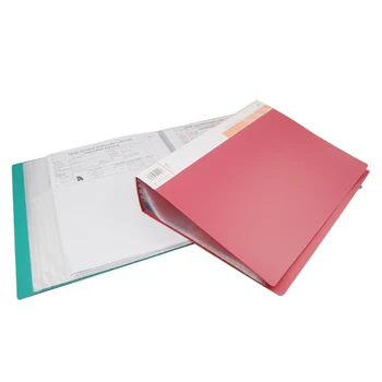 

Affordable A4 Display Book Documents Storage Portfolio Folder Document folder File folder 100 Pockets School Stationary Tool