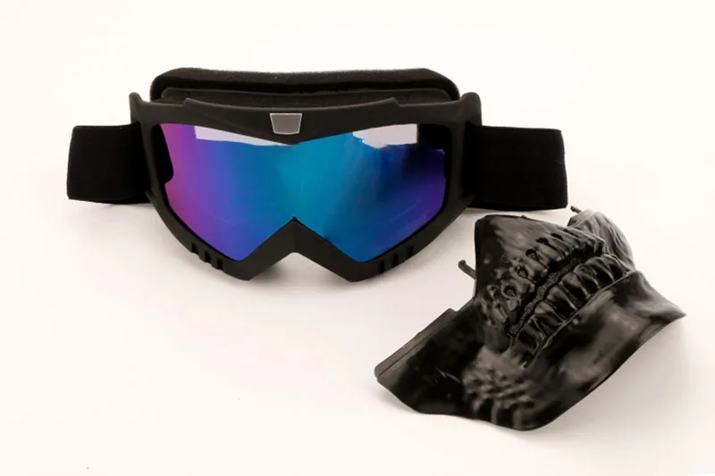 Safety Goggles Skull Face Mask Windproof Dustproof Removable Eyewear Mask Sport Bicycle Motorcycle Riding Tactical Goggles Masks (8)