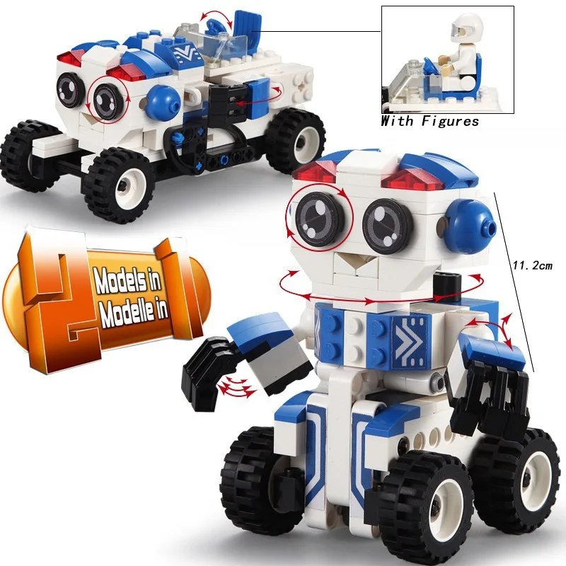 Новый городской грузовик шт. 201 деформации силы назад Робот строительные Конструкторы игрушечные лошадки для мальчиков подарки детей