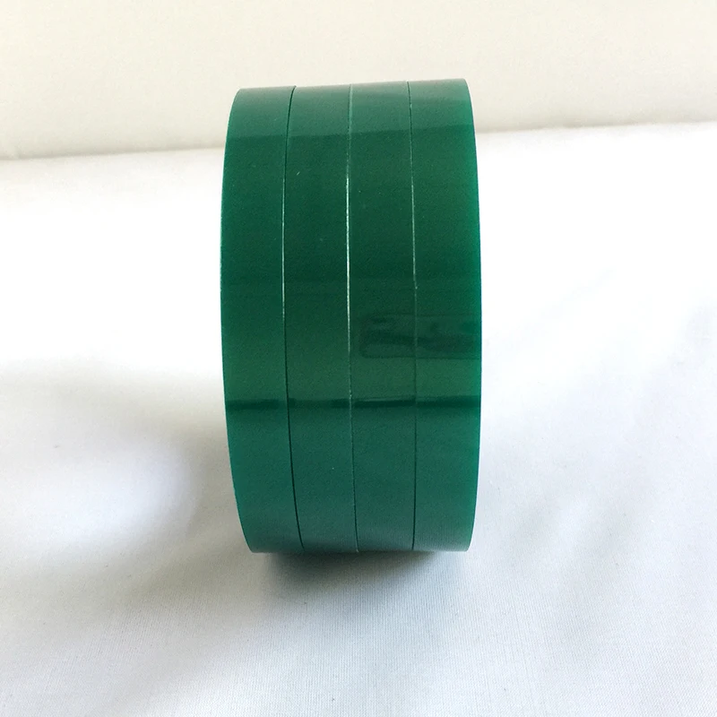 

Green PET Adhesive Tape High Temperature for PCB Solder Shielding