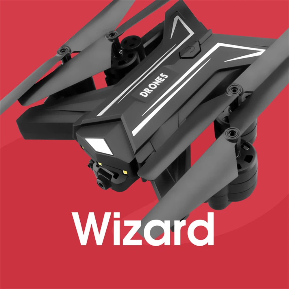 

Foldable APP Control RC Drone With HD FPV Camera Quadcopter Professional LED Selfie Dron VS H68 KY601S