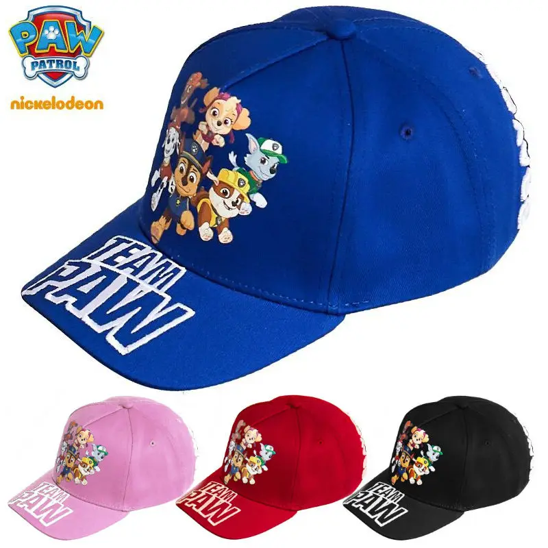 2019 Spring Genuine Paw Patrol chase skye flat Hip Hop Snapback cap kids fashion Sun hat Children toy birthday Christmas gift
