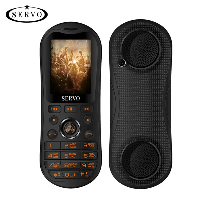 

Original SERVO K8 Three SIM Cards 2.8'' Screen Speaker Singing Phone Portable Bluetooth 5800mAh Power Flashlight Phone