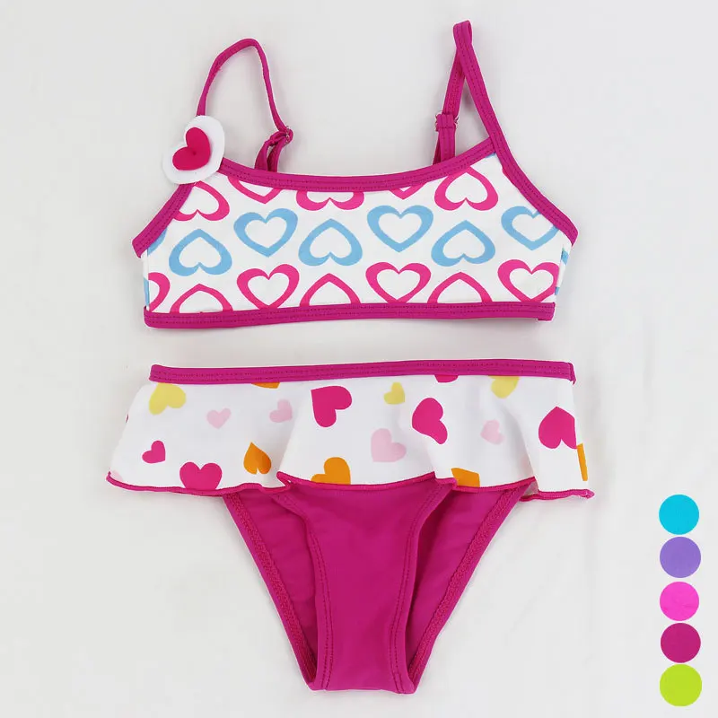 bambino neonato swimwear del costume da bagno bikini costume da bagno due pezzi del fumetto costume