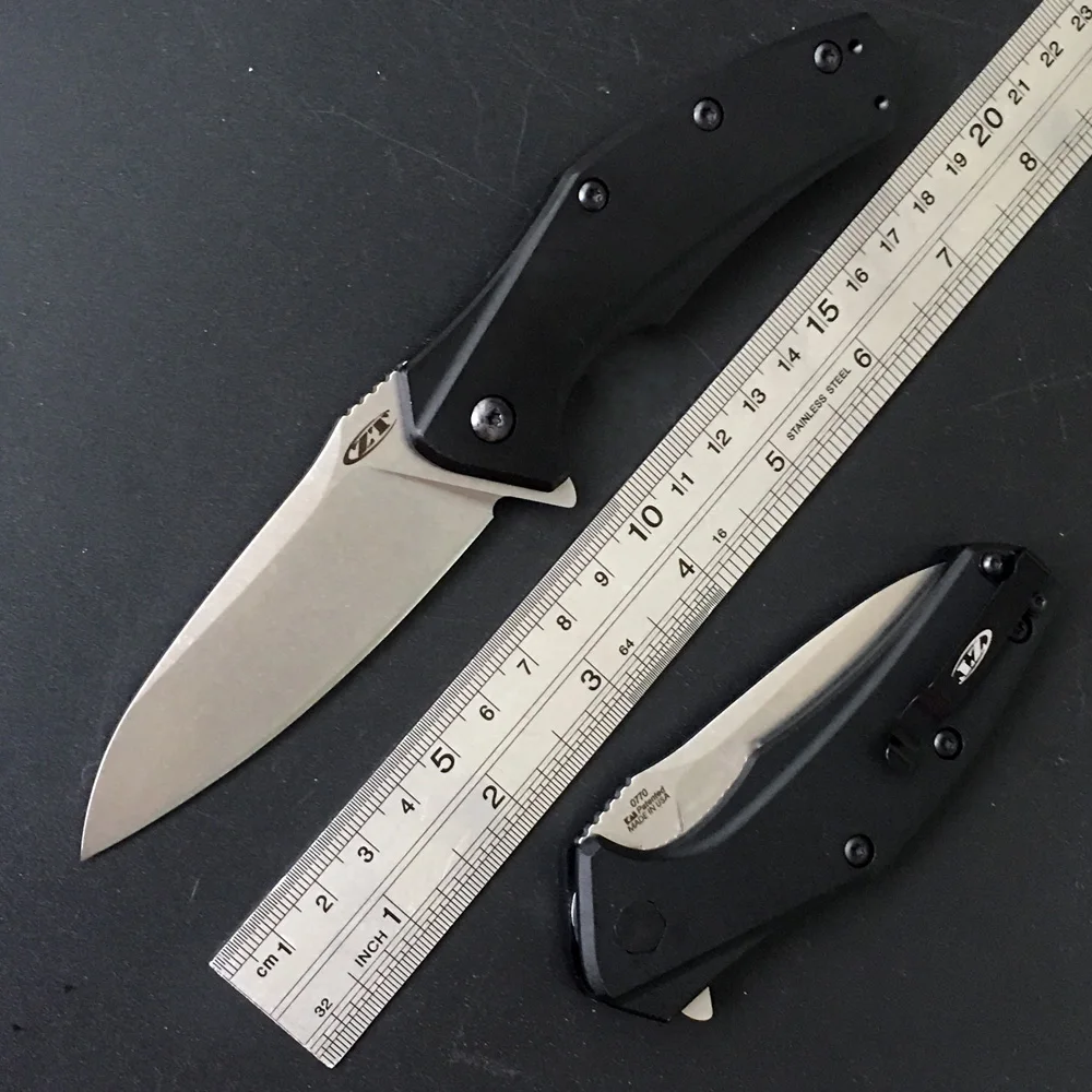 J&J ZT0770 ELMAX Blade Tactical Folding ZT Knife flipper Ball bearing