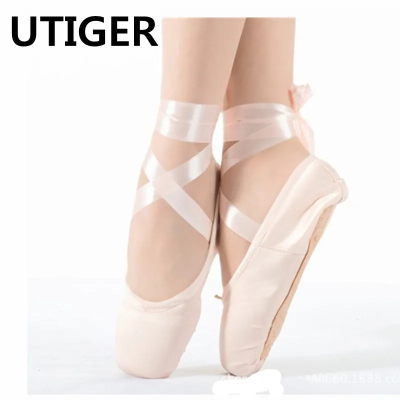 Child and Adult Ballet Pointe Dance Shoes Ladies Ballet Dancing Shoes Girls Women Professional Ballet Dance Shoes WD196