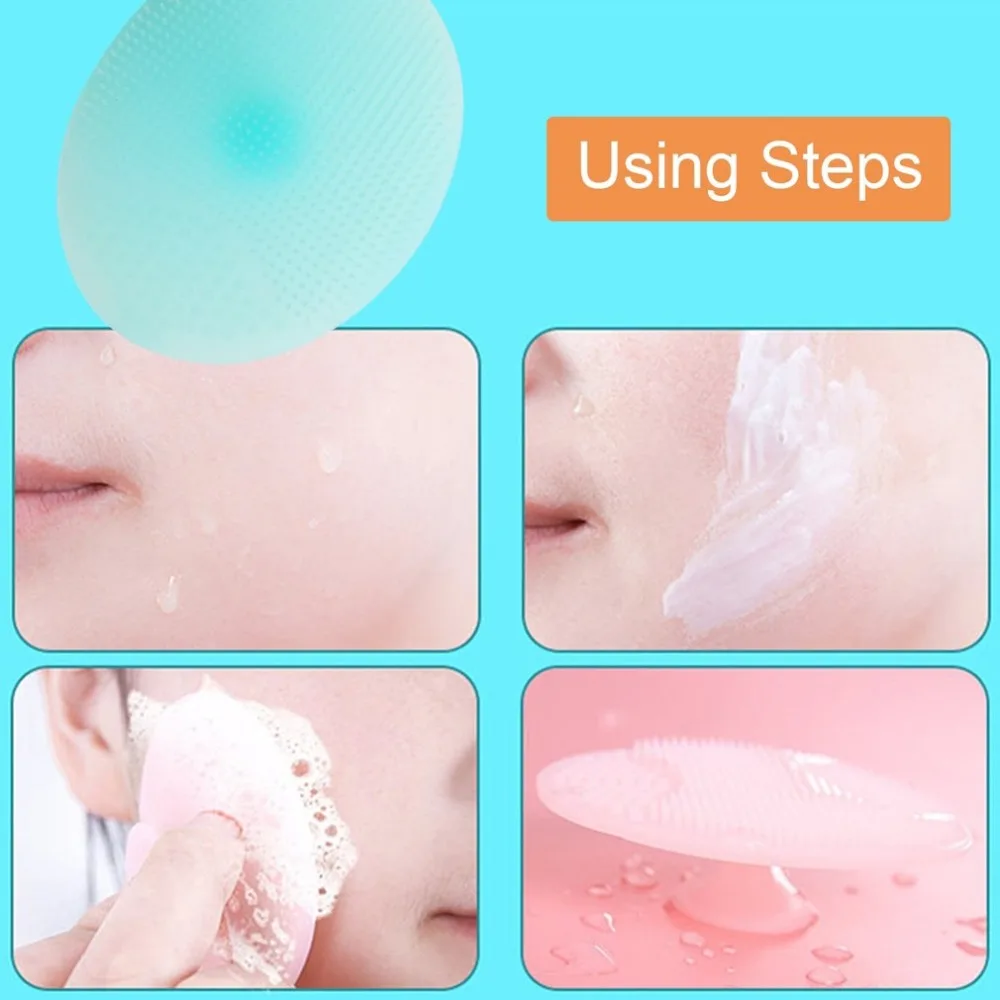 Silicone Cleaning Brush Face Washing Brush Cosmetic Tool Facial Dirt