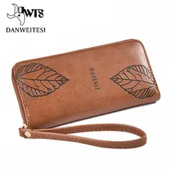 [DWTS] кошелек для женщин Мода длинный клатч большой ёмкость женские кошельки женский леди кошельки карман держатель для карт