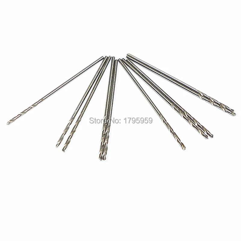 10 шт. набор спиральных Сверл с микро поворотом 0 8 мм|pcb drill bit|10pcs 0.8mmspiral bits |