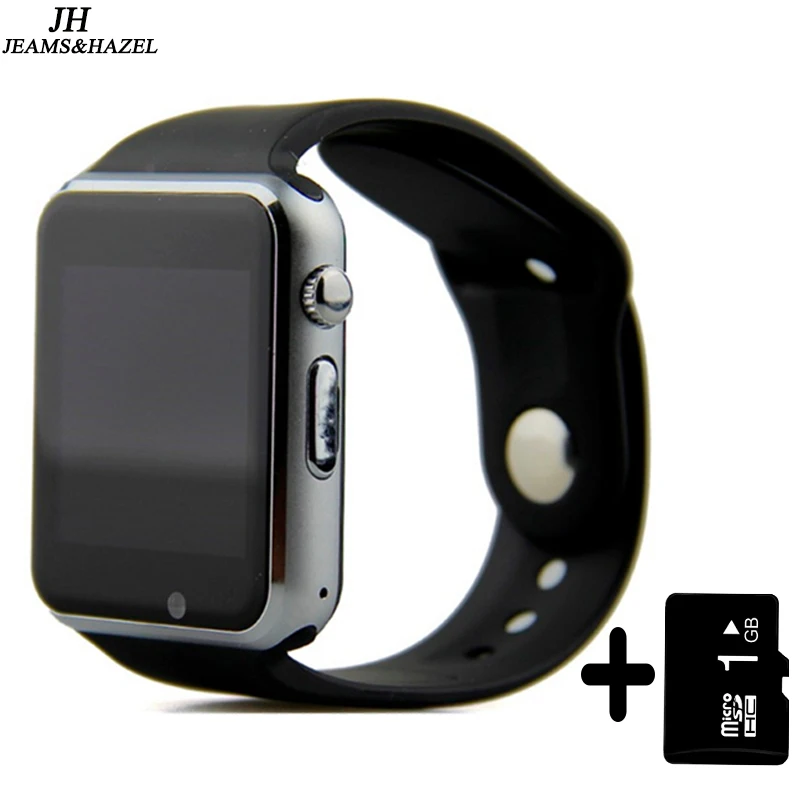 A1 bluetooth Смарт часы HD экран Поддержка sim карты Носимых устройств SmartWatch для apple Android pk
