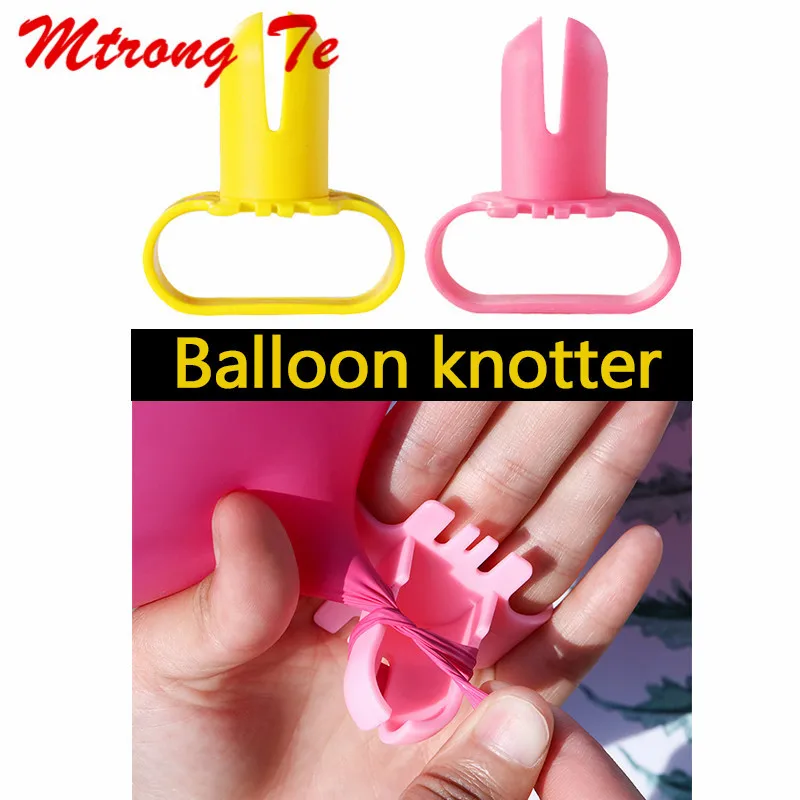 1pcs High Quality Balloon Knotter Latex Balloon Fastener Easily Knot
