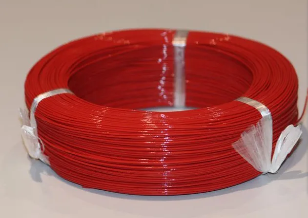 Бесплатная доставка DHL 1,5 квадратный тефлоновый провод UL1332 # 16AWG термоустойчивый кабель 200 градусов 305 м/рулон тефлоновая термостойкая