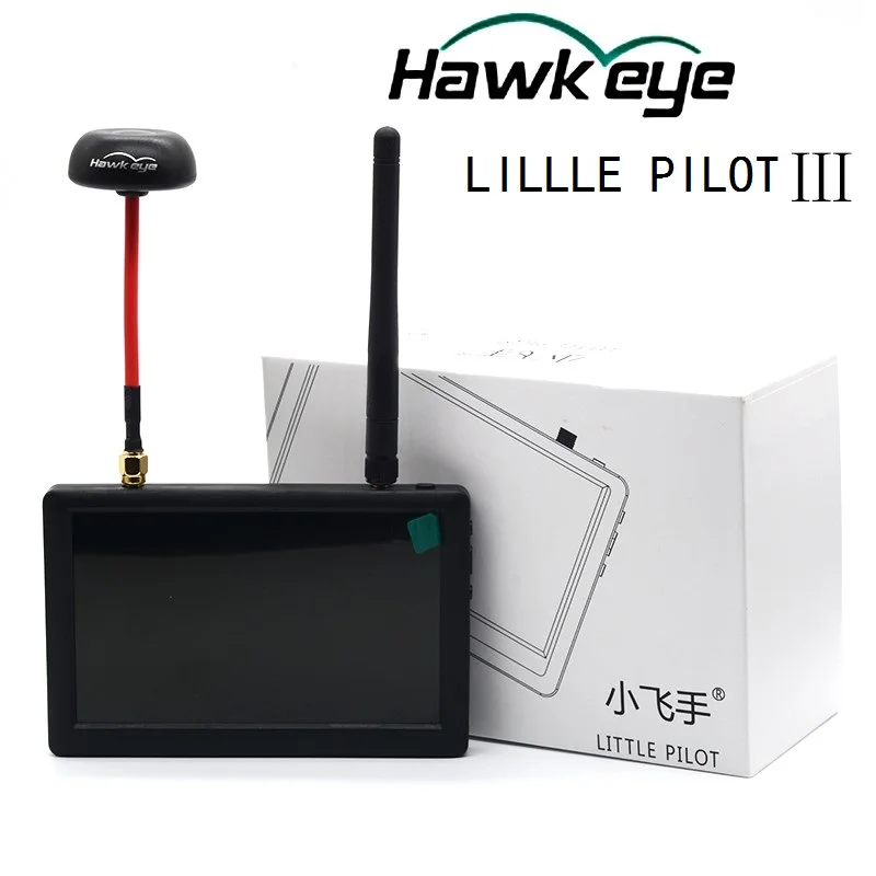 Hawkeye Little Pilot III 5 дюймов 8G 40CH FPV HD монитор для фотосъемки с антенной|Детали и