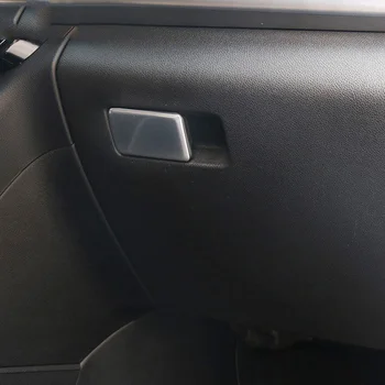 

ABS Chrome For Kia Optima K5 2016 2017 accessories styling Car copilot glove Box handle Cover trim