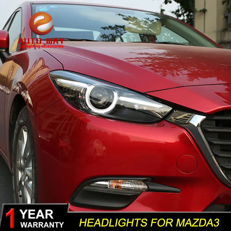 Best Head Lamp case for Mazda 3 M3 Axela Mazda3 2017 2018 Headlights LED Headlight DRL Lens Double Beam Bi-Xenon HID car Accessories 4 Best Head Lamp case for Mazda 3 M3 Axela Mazda3 2017 2018 Headlights LED Headlight DRL Lens Double Beam Bi-Xenon HID car Accessories 4