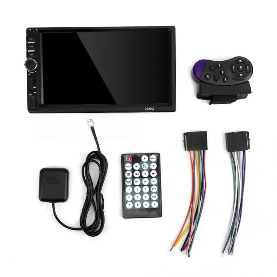 

1 Set Metal Material 7020G For Android Car MP5 Player Touch Screen MP4 Bluetooth Player Radio Auto Accessories